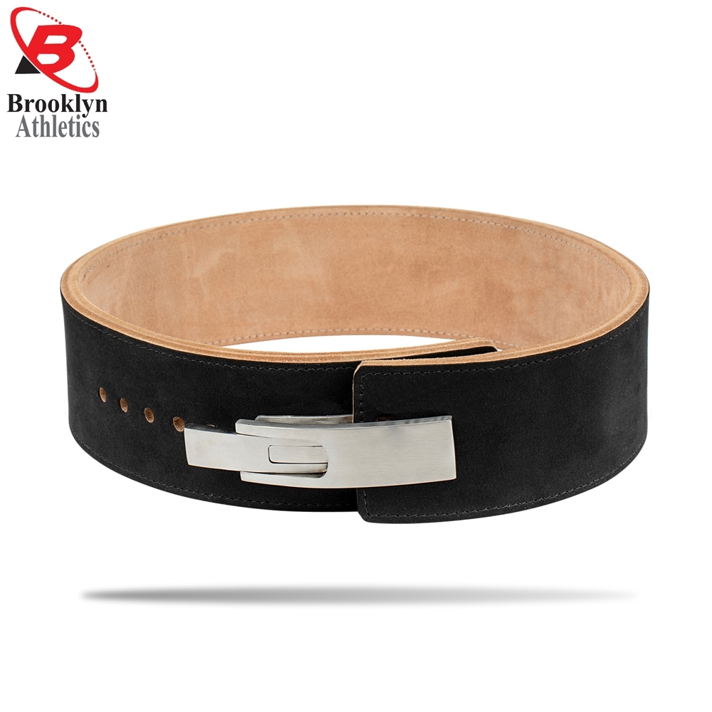 Lever powerlifting belt